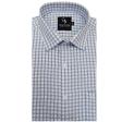 Checks Blue Shirt : Business