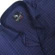 Checks Blue Shirt : Business