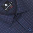 Checks Blue Shirt : Business
