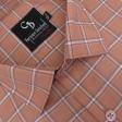 Checks Peach Shirt : Business