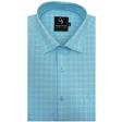 Checks Green Shirt : Business