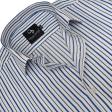 Stripes Blue Shirt : Business