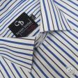 Stripes Blue Shirt : Business