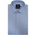 Stripes Blue Shirt : Business
