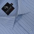 Stripes Blue Shirt : Business