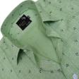 Print Green Shirt : Party