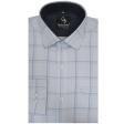 Checks Blue Shirt : Business