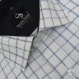 Checks Blue Shirt : Business