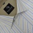 Stripes Light Blue Shirt : Business