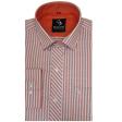 Stripes Orange Shirt : Business