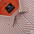 Stripes Orange Shirt : Business