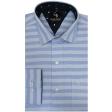 Stripes Blue Shirt : Business