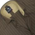 Stripes Khakhi Shirt : Business