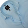 Plain Aqua Blue Shirt : Business