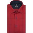 Checks Rust Shirt : Business