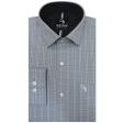 Checks Gray Shirt : Business