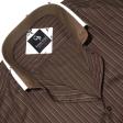 Stripes Khakhi Shirt : Business