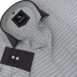 Stripes Gray Shirt : Business