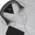 Checks White Shirt : Business