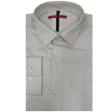 Print Cream Shirt : Slim