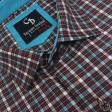 Checks Maroon Shirt : Business