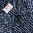 Print Blue Shirt : Ditto