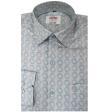 Print Blue Shirt : Ditto