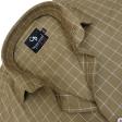 Checks Fawn Shirt : Business