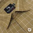 Checks Fawn Shirt : Business