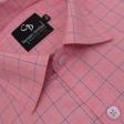 Checks Pink Shirt : Business
