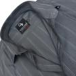 Stripes Dark Gray Shirt : Business