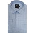 Checks Blue Shirt : Business