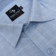 Checks Blue Shirt : Business