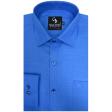 Plain Blue Shirt : Business
