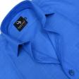Plain Blue Shirt : Business