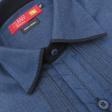 Combination Navy Blue Shirt : Ditto