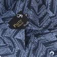 Print Blue Shirt : Party