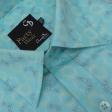 Print Aqua Blue Shirt : Party