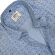 Print Blue Shirt : Ditto