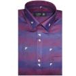 Print Purple Shirt : Ditto