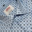 Print Blue Shirt : Ditto