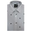 Print Gray Shirt : Party