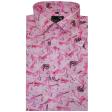 Print Pink Shirt : Party