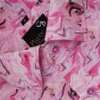 Print Pink Shirt : Party