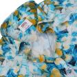 Print Blue Shirt : Ditto