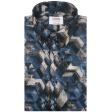 Print Blue Shirt : Ditto