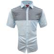 Combination Blue Shirt : Party