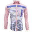 Combination Peach Shirt : Party