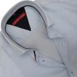Self Design Light Blue Shirt : Slim