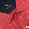 Checks Red Shirt : Business